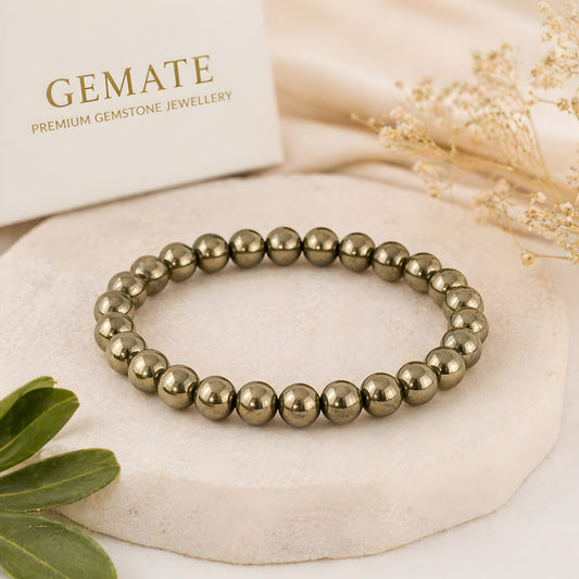 Pyrite Bracelet – Attract Wealth & Success