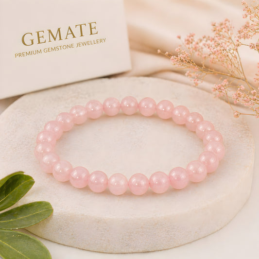 Rose Quartz Bracelet – Attract Love, Strengthen Relationship & Emotional Healing
