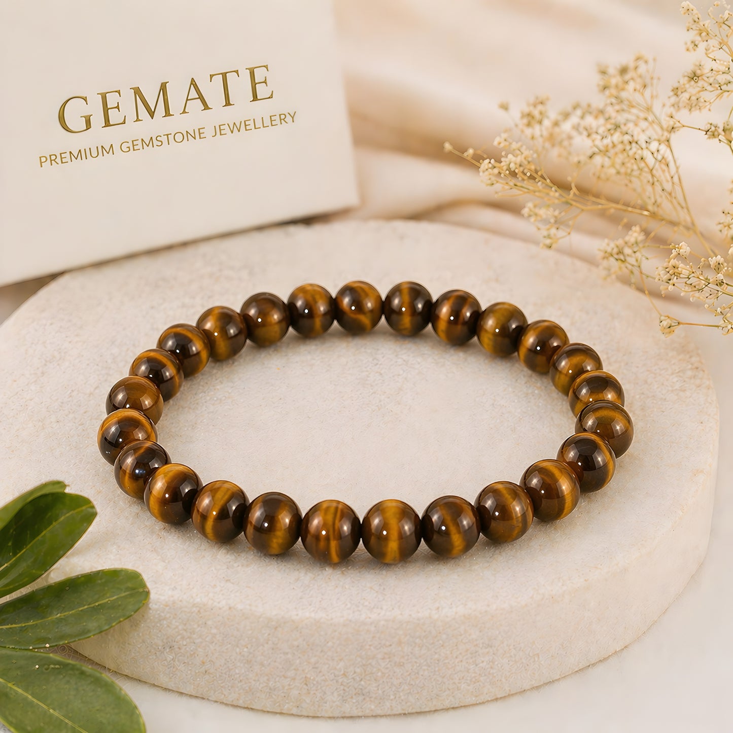 Tiger Eye Bracelet – Enhance Confidence, Courage & Protection against Negative Energy