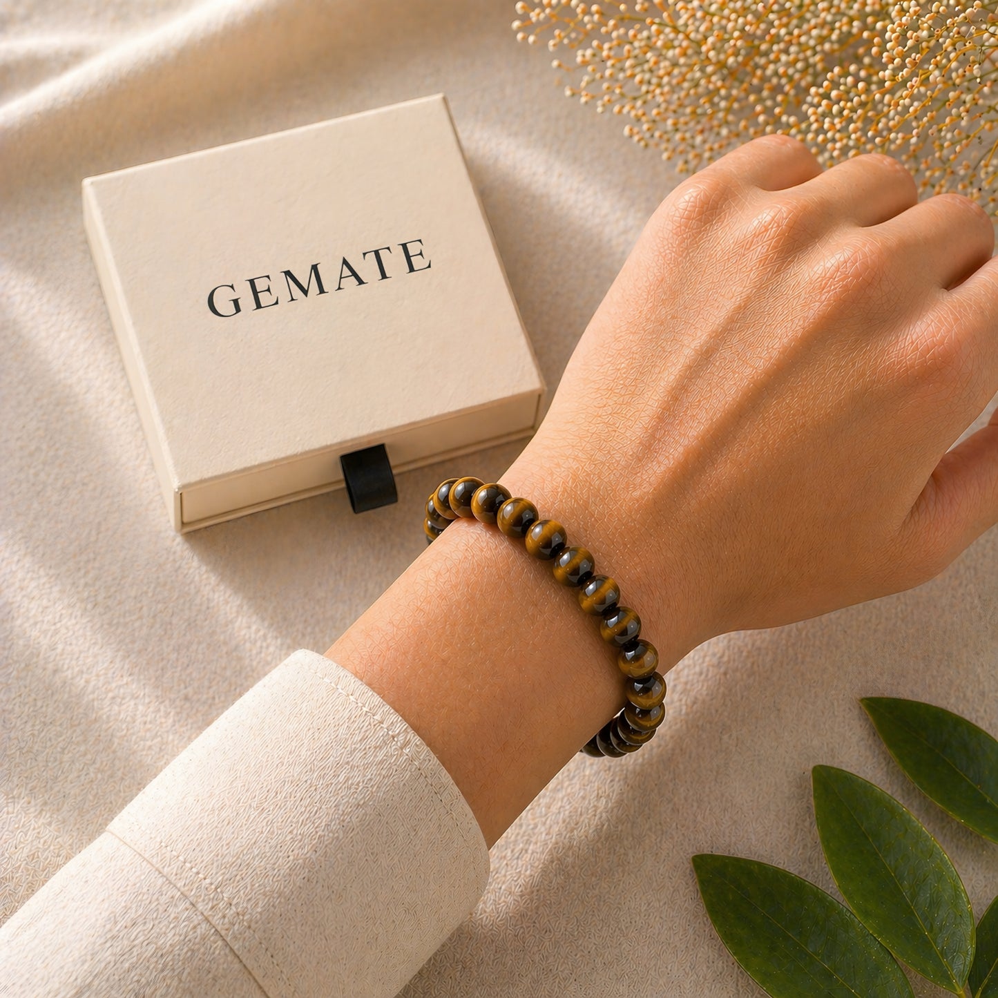 Tiger Eye Bracelet – Enhance Confidence, Courage & Protection against Negative Energy