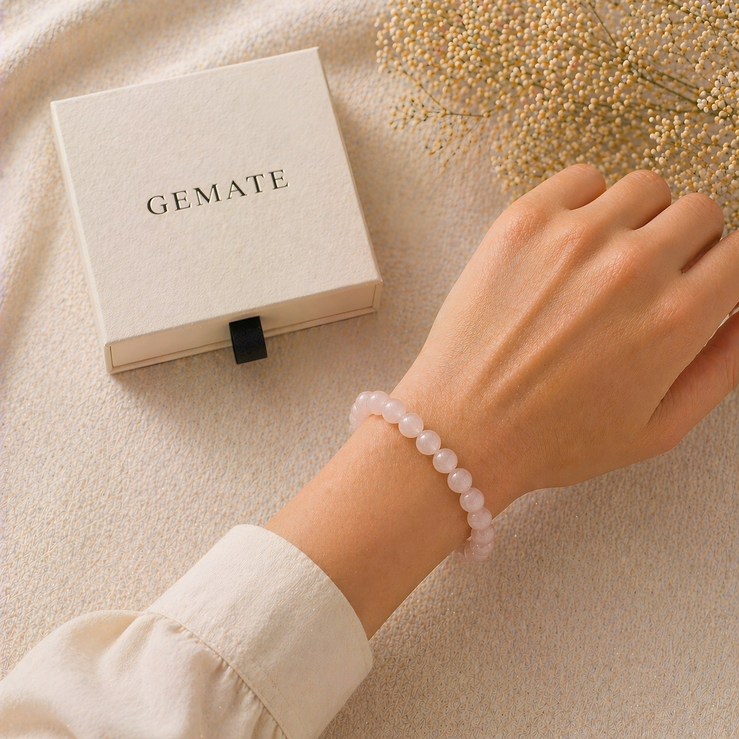 Rose Quartz Bracelet – Attract Love, Strengthen Relationship & Emotional Healing