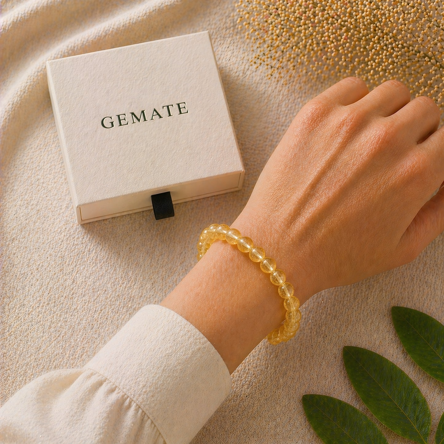 Citrine Bracelet – Attracts Wealth & Success