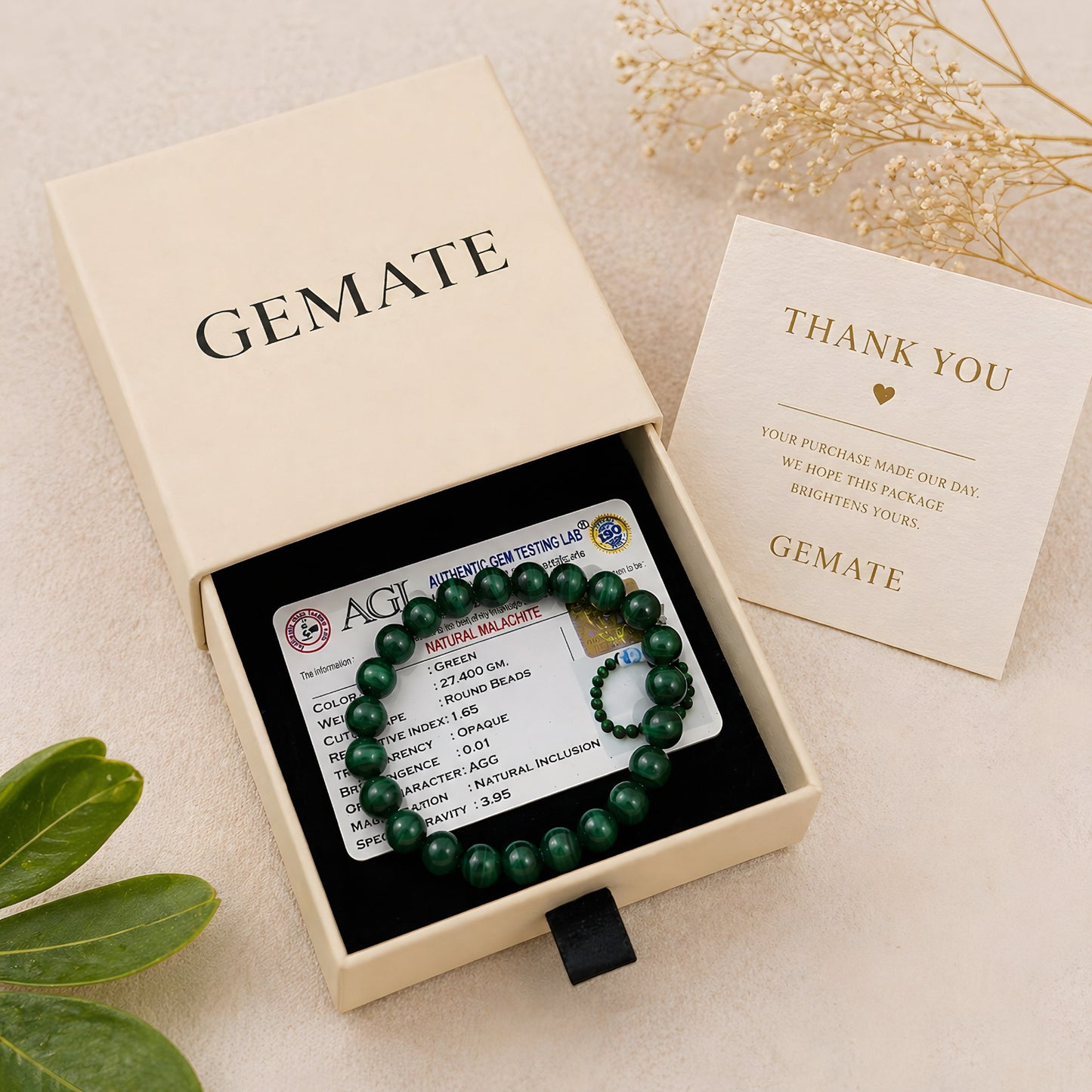 Malachite Bracelet – Known for Protection & Transformation