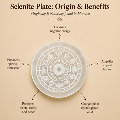 Lakshmi Pyrite Anklet with Free Selenite Plate — Attracts Wealth & Prosperity
